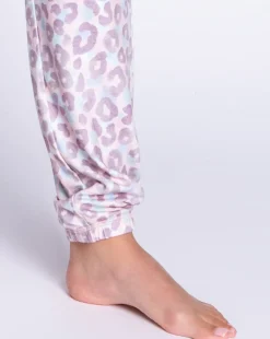 Leopard Love Tank & Pant Lounge Set- Size L