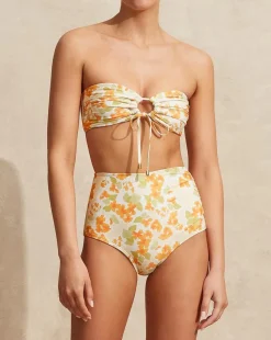 Lilium Bandeau Floral Top