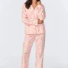 Magnolia Blossom Flannel PJ Set