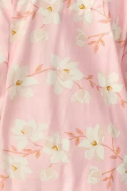 Magnolia Blossom Flannel PJ Set