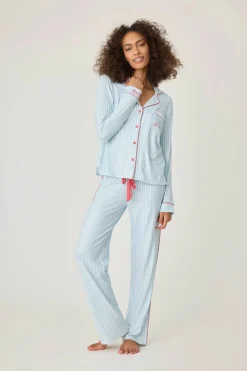 Maritime Stripe Long PJ Set