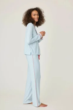 Maritime Stripe Long PJ Set