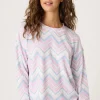 Mountain Bound Chevron PJ Set: Size M, XL
