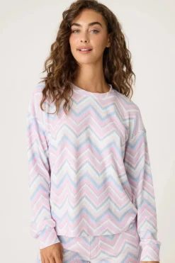 Mountain Bound Chevron PJ Set: Size M, XL