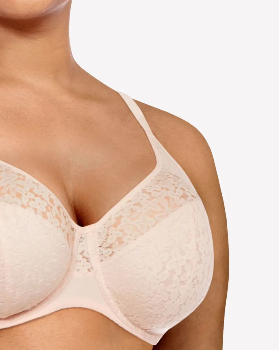 Norah Molded Bra: Blushing Pink & Nude