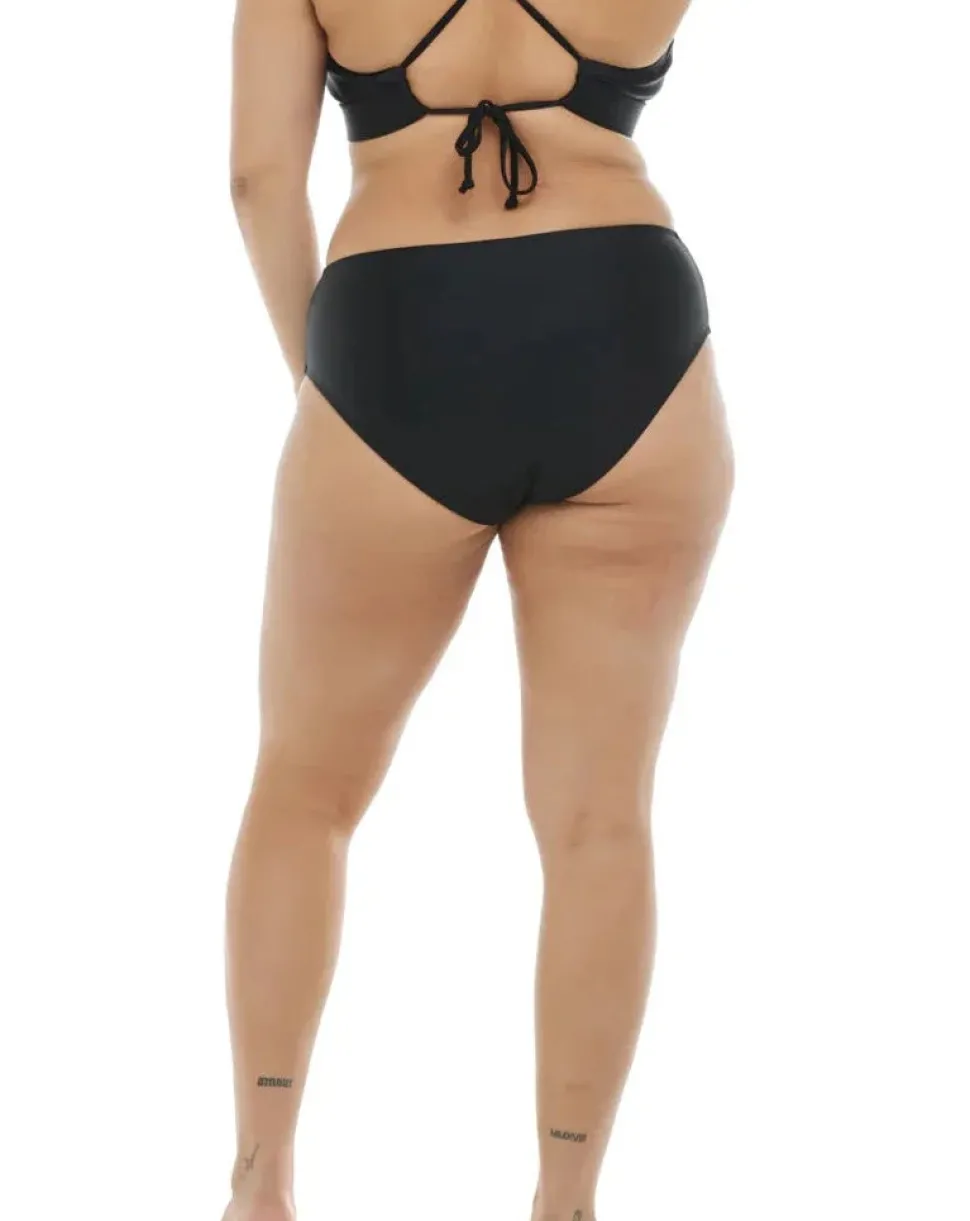 Nuevo Contempo Bikini Bottom- Black