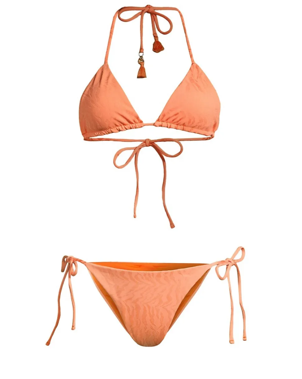Ojal Tiger Triangle Bikini Set