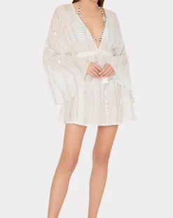 Olympia Lurex Stripe Dress