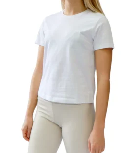 Organic Cotton Boxy Short Sleeve Tee