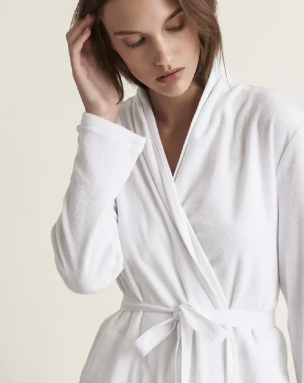 Organic Cotton French Micro Terry Robe: Size L (3)
