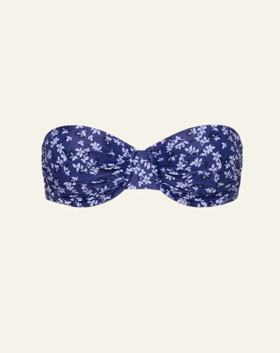 Periwinkle Bandeau Top: Size L, XL