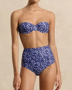 Periwinkle Bandeau Top: Size L, XL
