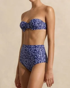 Periwinkle Bandeau Top: Size L, XL
