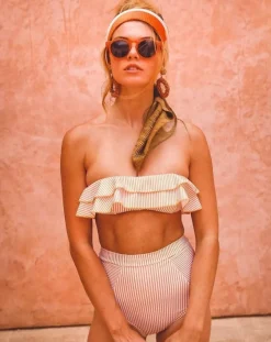 Perth Bandeau Bikini Set: Size L