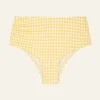 Pineapple Weekend Boy Leg Bikini Bottom: Size L