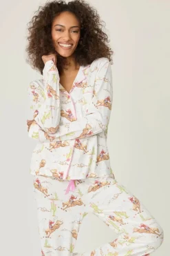 Playful Prints Western Long PJ Set