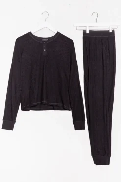 Plush & Thermal Long Sleeve & Pant: Size L, XL