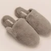 Plush Mule Slippers