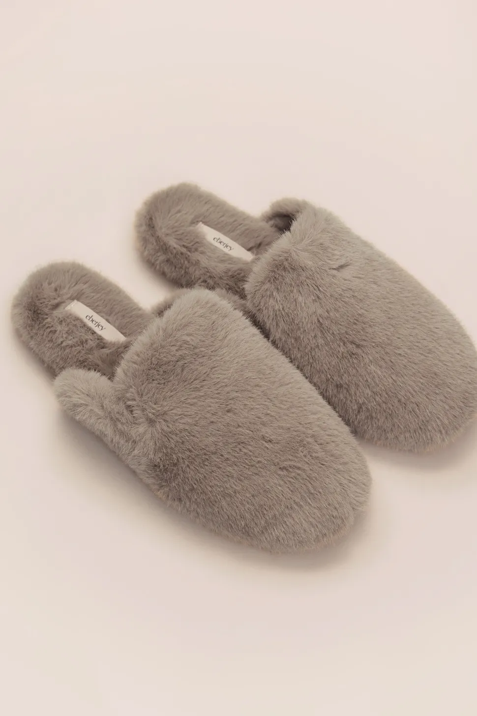 Plush Mule Slippers
