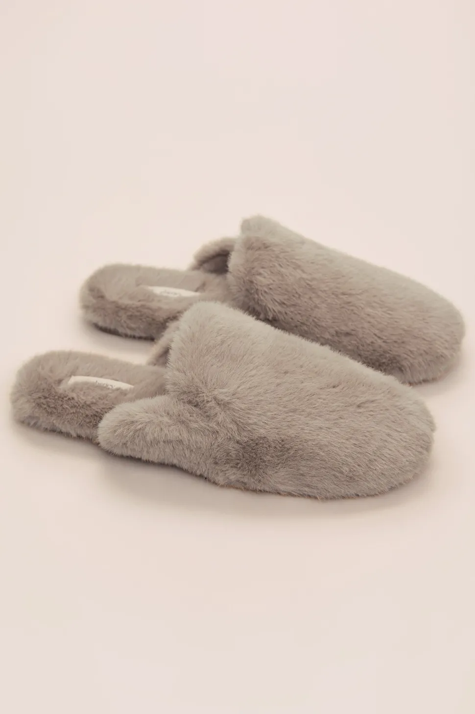 Plush Mule Slippers