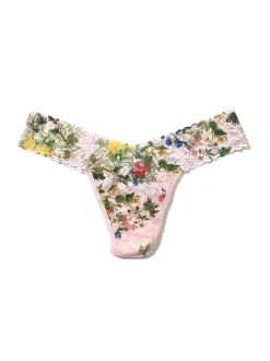 Printed Low Rise Thong