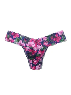 Printed Low Rise Thong