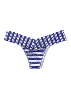 Printed Low Rise Thong