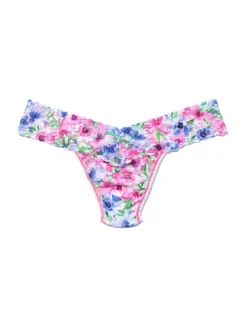 Printed Low Rise Thong