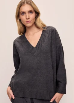 Recycled Boucle Sweater & Pant Set