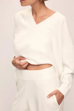 Recycled Boucle Sweater & Pant Set