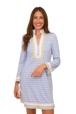 Seaside Pique Long Tunic Cover Up