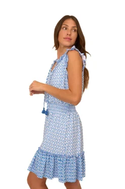 Seaside Smocked Waist Dress