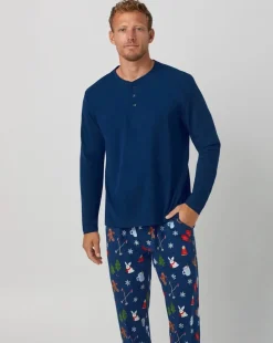 Seasonal Delights Men's Pullover & Jogger Set: Size XL