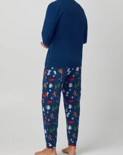 Seasonal Delights Men's Pullover & Jogger Set: Size XL