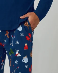 Seasonal Delights Men's Pullover & Jogger Set: Size XL