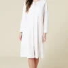Serenity 3/4 Sleeve Mink Zip Robe