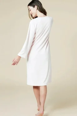 Serenity 3/4 Sleeve Mink Zip Robe