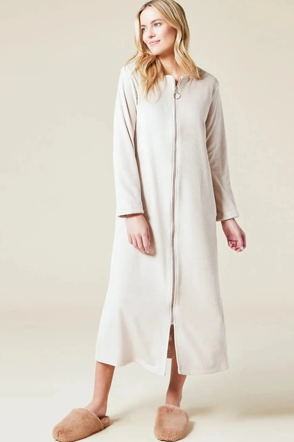 Serenity Mink Zip Robe