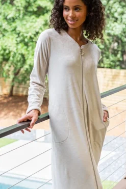 Serenity Mink Zip Robe