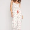 Spring Fling Cropped PJ Set: Size XL