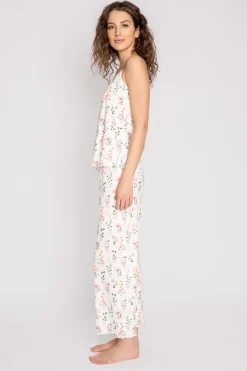 Spring Fling Cropped PJ Set: Size XL