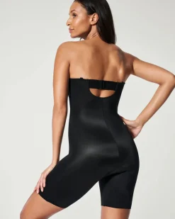 Strapless Shaping Cupped Mid-Thigh Bodysuit: Suit Your Fancy