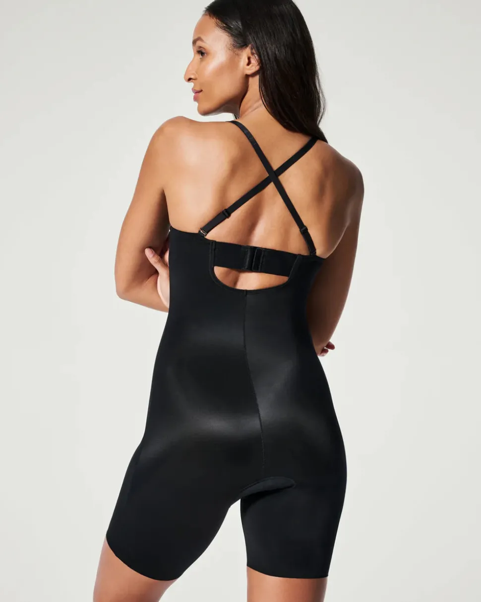 Strapless Shaping Cupped Mid-Thigh Bodysuit: Suit Your Fancy