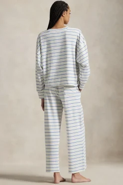 Striped Long Pajama Set