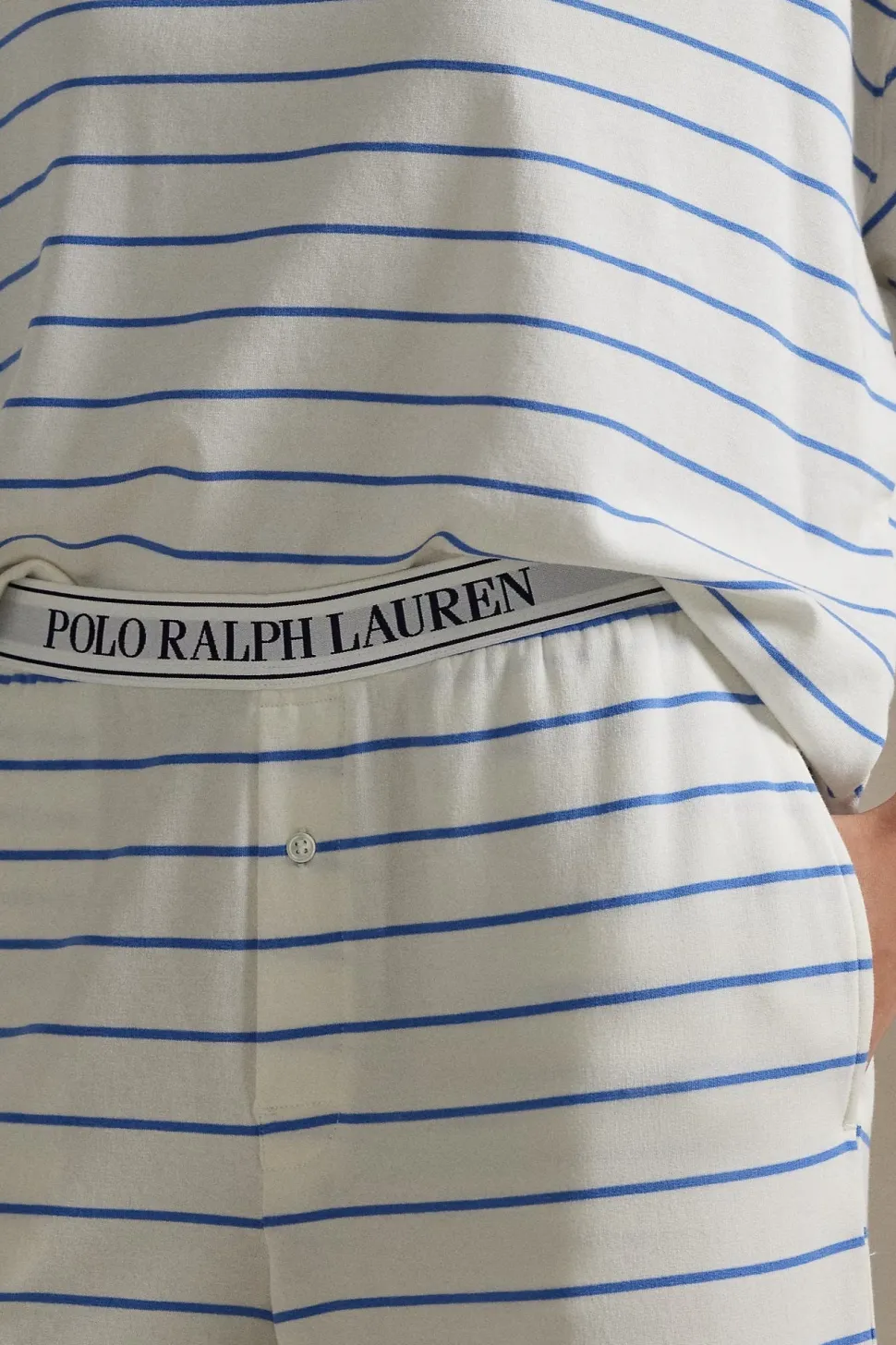 Striped Long Pajama Set