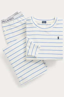 Striped Long Pajama Set