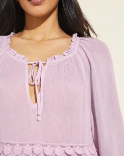 Summer Of Love Sofia Coverup Lilac: Size L