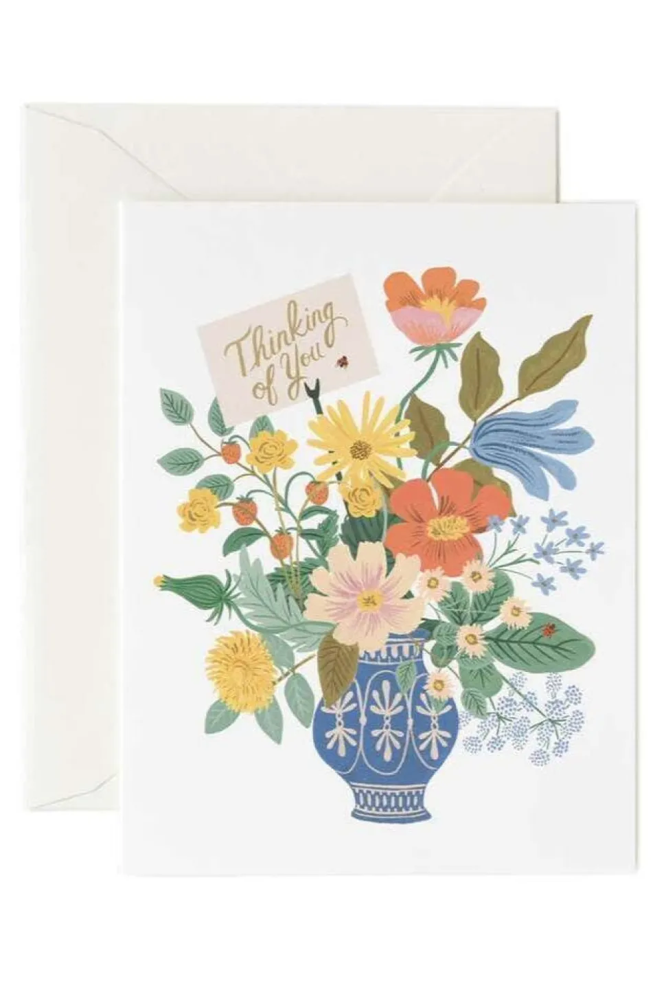 Thinking Of You Bouquet Card