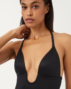 Thong Shaping Plunge Low-Back Bodysuit: Suit Your Fancy