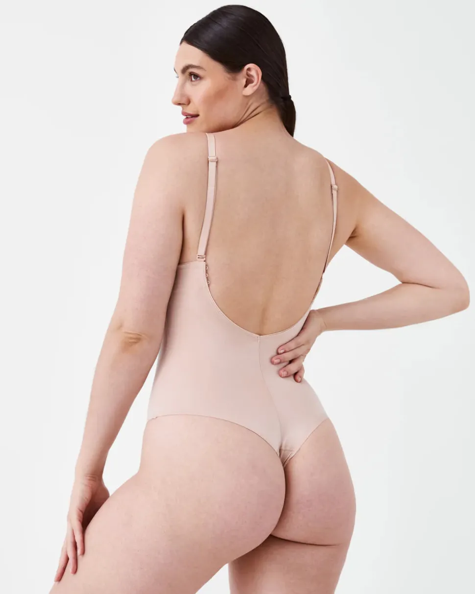 Thong Shaping Plunge Low-Back Bodysuit: Suit Your Fancy